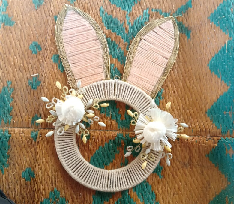 Rabbit Beads Napkin Ring