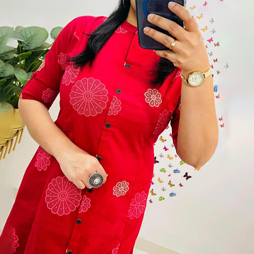 Premium Cotton Fabric Kurta Set