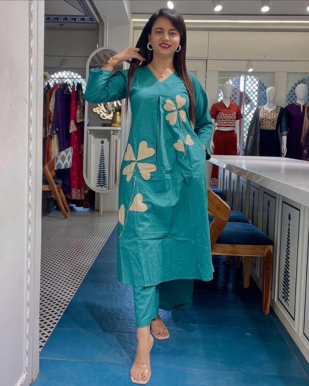 Premium Cotton Kurta Co-ord Set